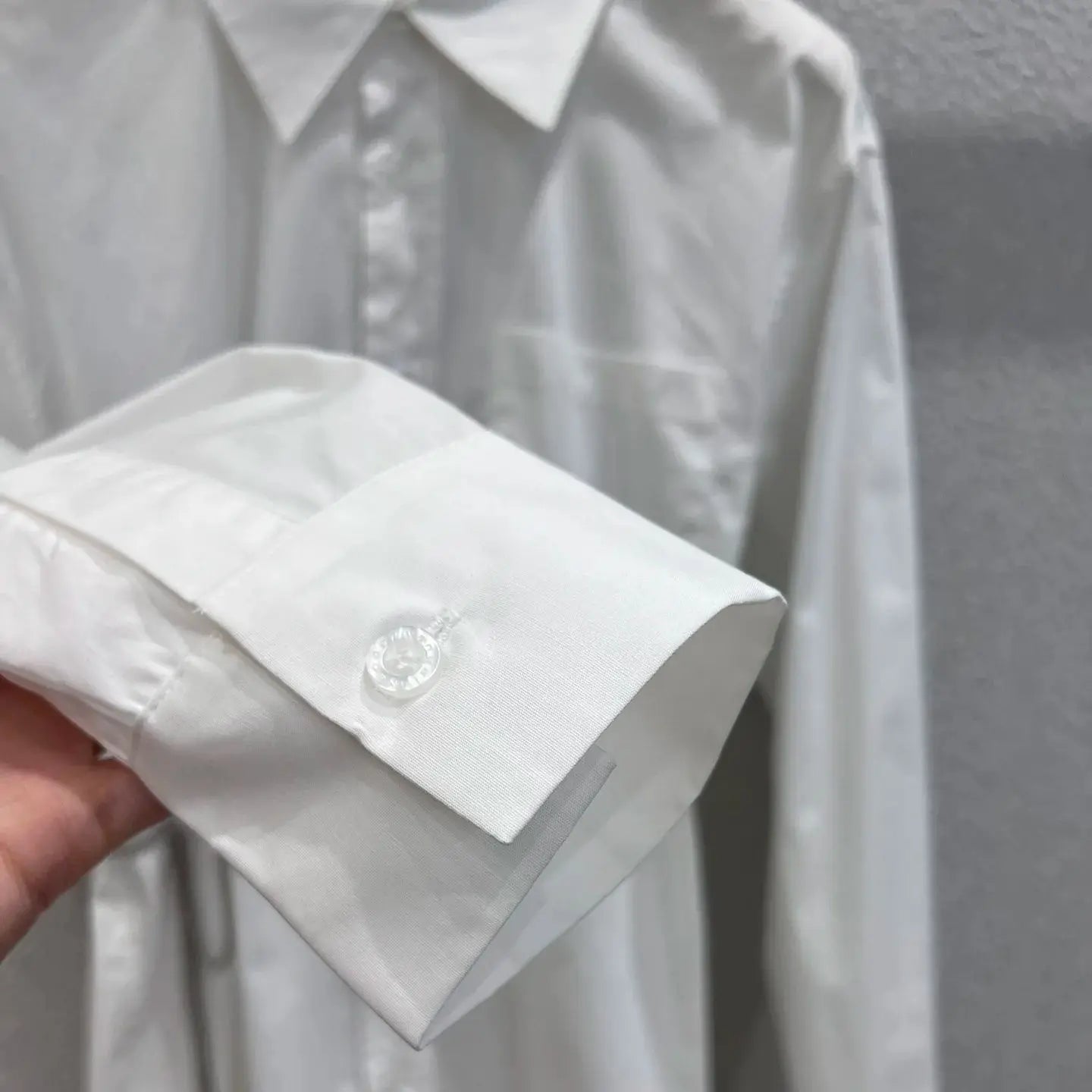 Linen Slim Fit Women Long Sleeve Shirt For Spring Season