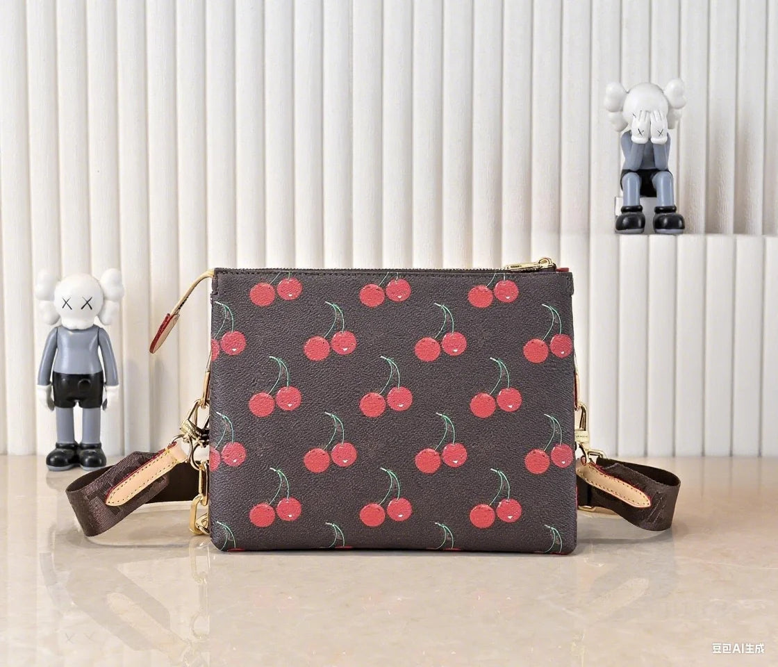 Elegant Round Tote Bag For Women With Shoulder Strap