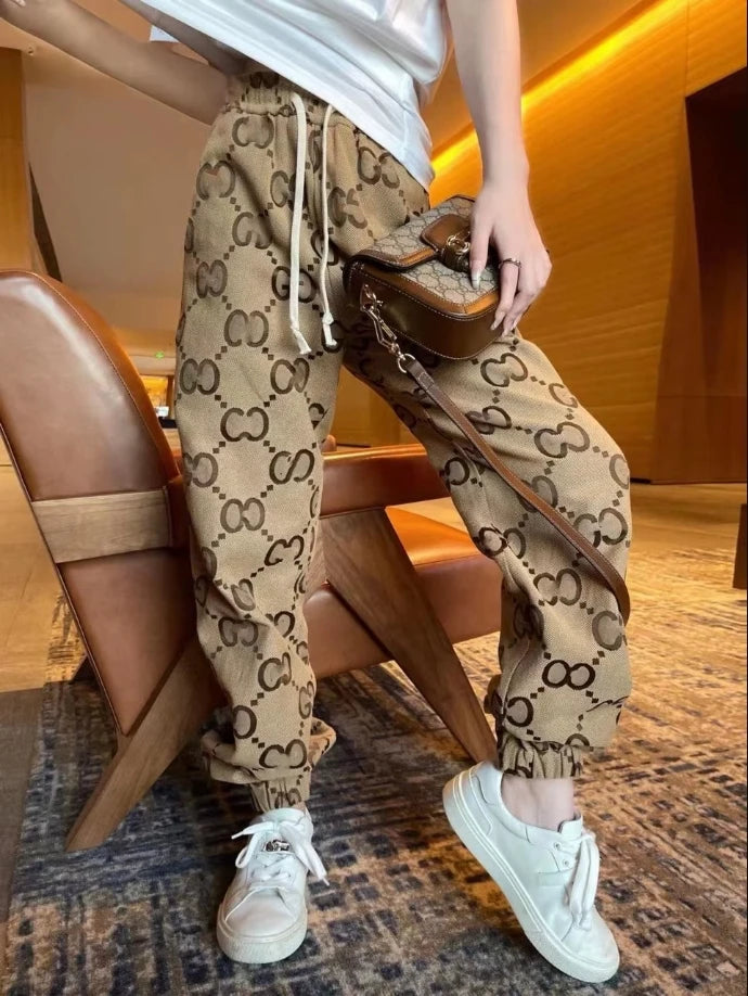 Explosive high-end fashion brand presbyard jacquard denim men's and women's