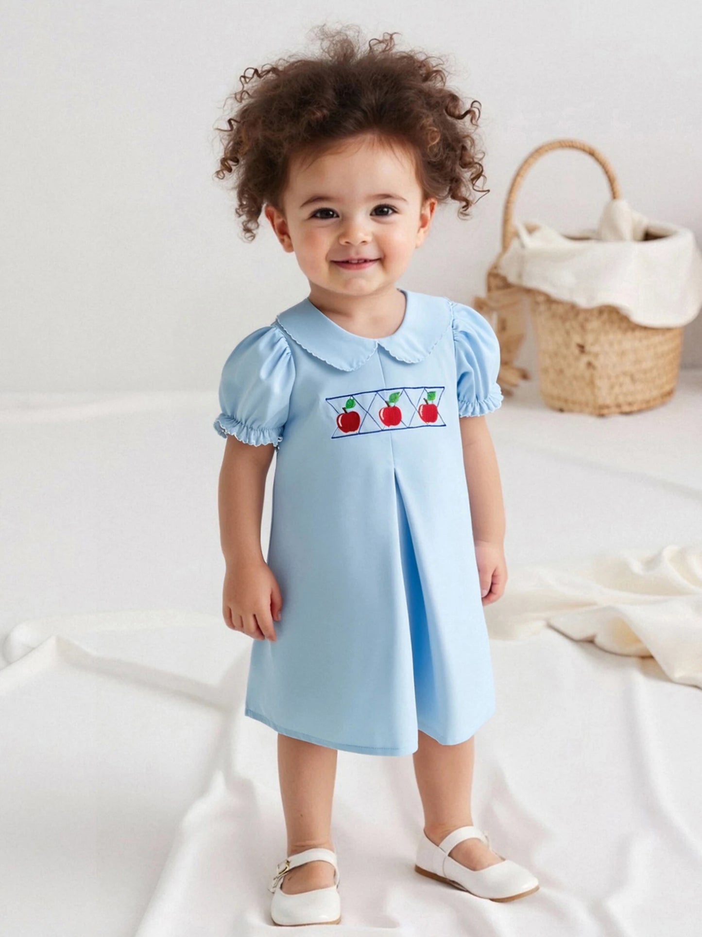 Girls Summer Floral Print Sleeveless Dress for Kids Back to School Cute Toddler Clothes with Bow Detail and Ruffle Hem