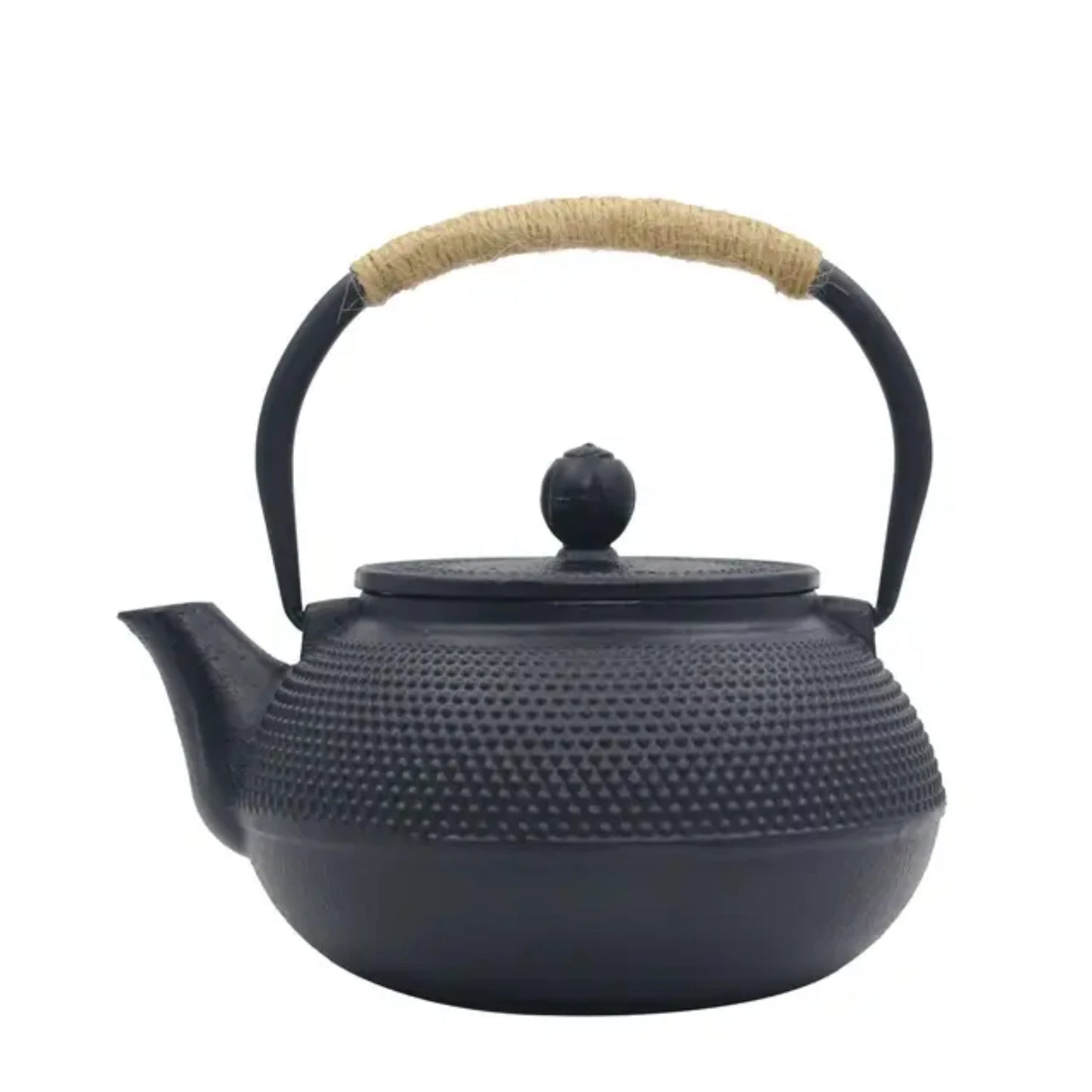 Japanese Cast Iron Kung Fu Tea Set with 600/800ml Capacity for Puer Tea - Stylish Iron Teapot and Tea Kettle for Home Decor and