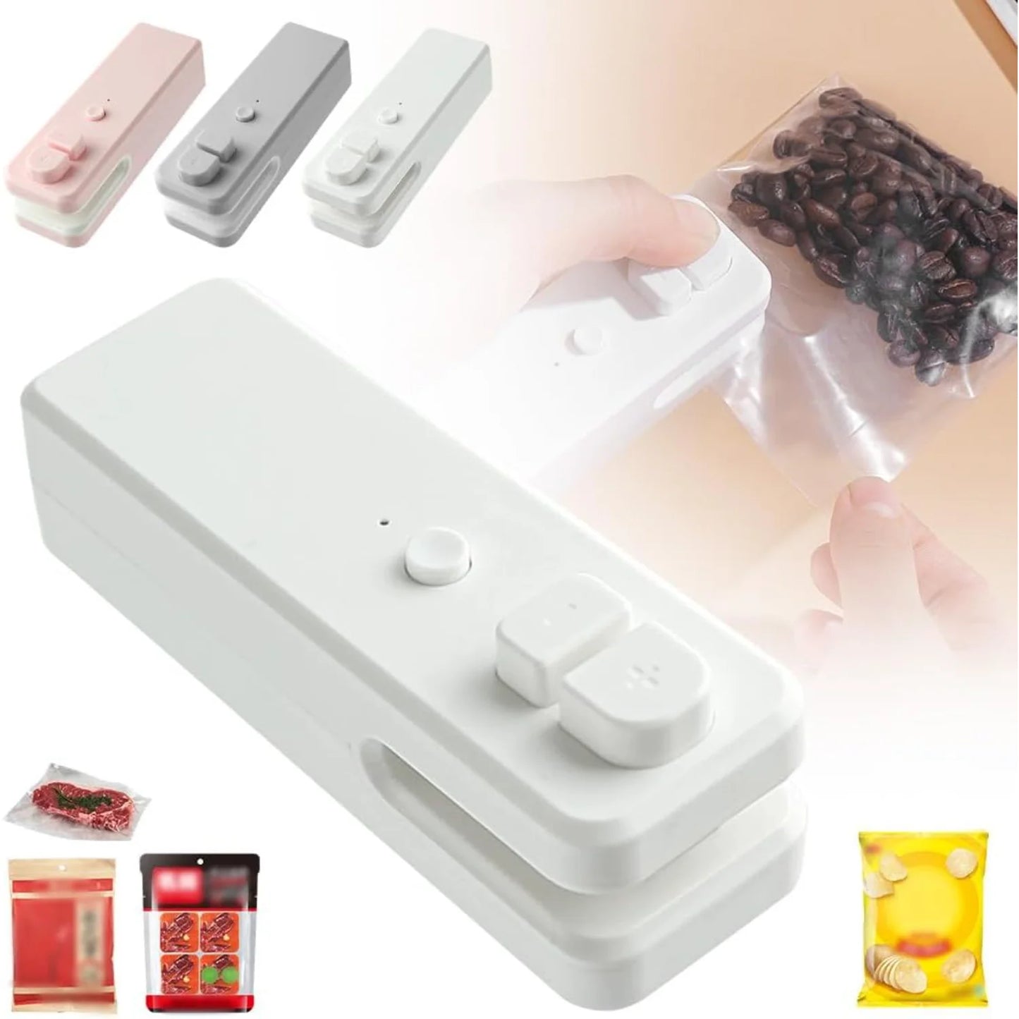 Rechargeable Portable Handheld Vacuum Food 2024 Sealing Hou