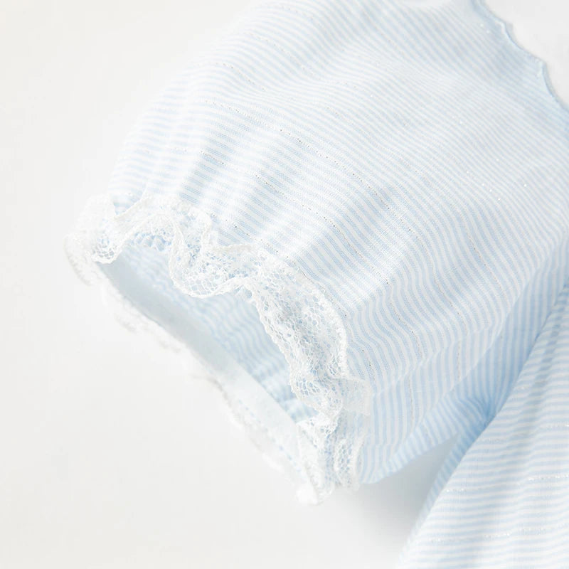 Dave Bella Girls Embroidery Summer Birthday Party Dresses