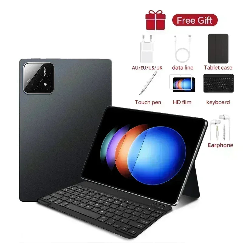 2025 New7S Pro Tablet with Snapdragon 8gen2 4K Screen 22GB RAM 2TB Storage Android 14 System Dual-Mode 5G and Wi-Fi 20000mAh