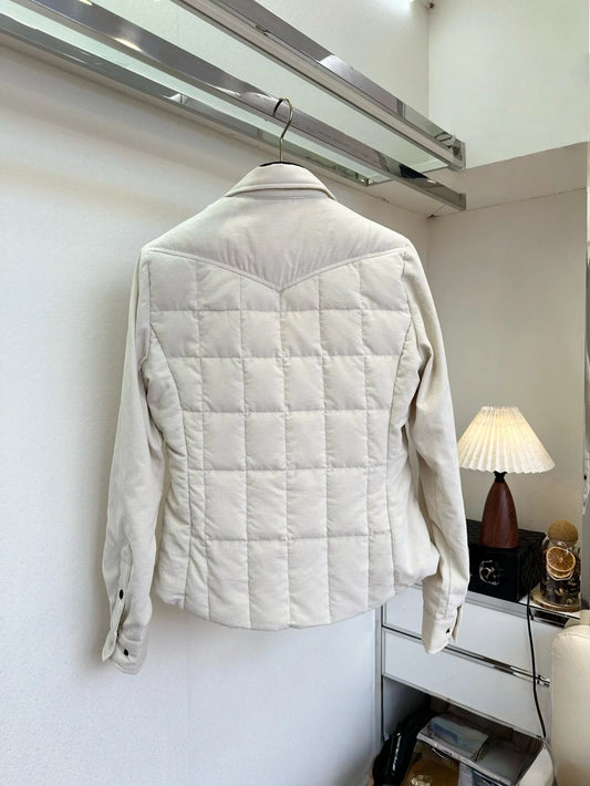 2025 Autumn and Winter Fashion Custom New Women's Down Jacket Slim
