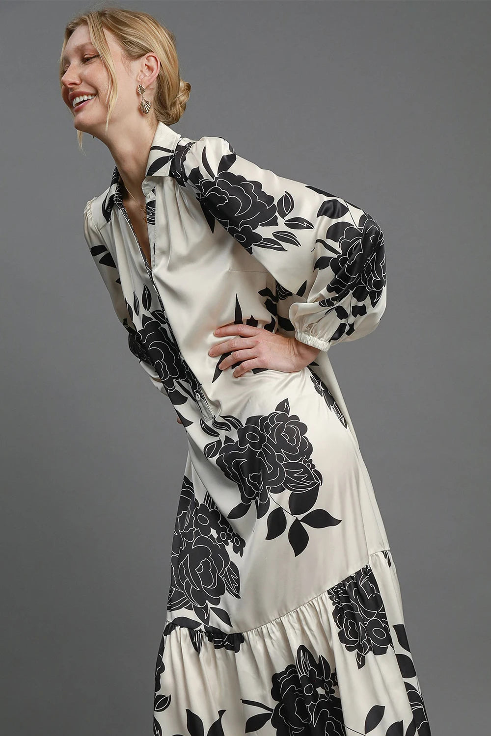 Ruched Detail Bodycon Mini Dress