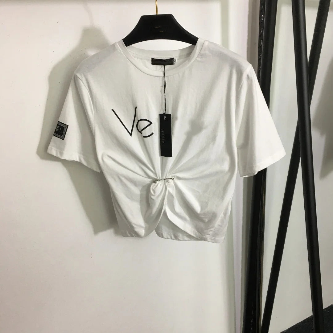 Fashion New 2025 Women's Letter Print Tank Top Casual Sleeveless T-Shirt Streetwear Style