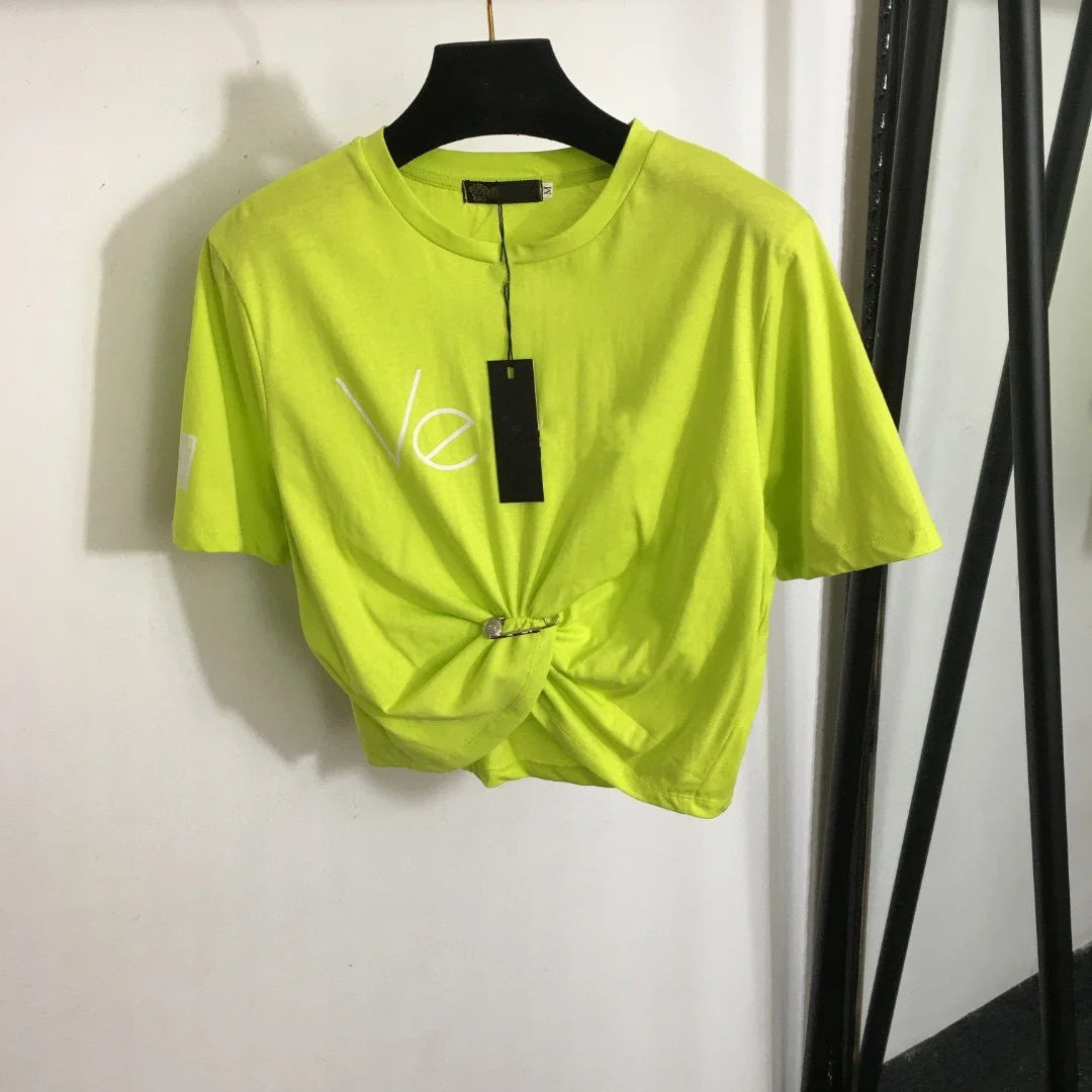 Fashion New 2025 Women's Letter Print Tank Top Casual Sleeveless T-Shirt Streetwear Style