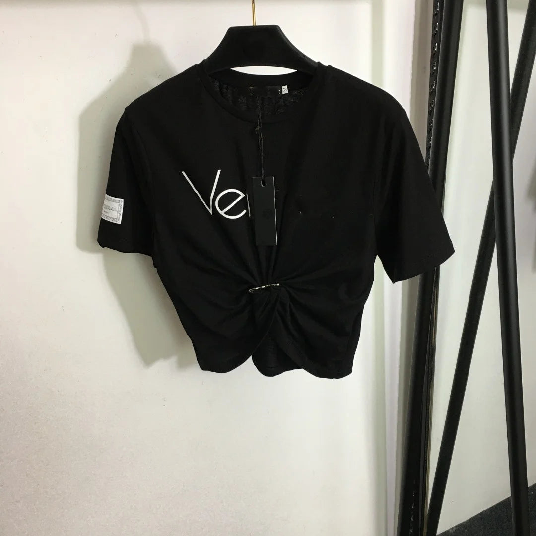 Fashion New 2025 Women's Letter Print Tank Top Casual Sleeveless T-Shirt Streetwear Style