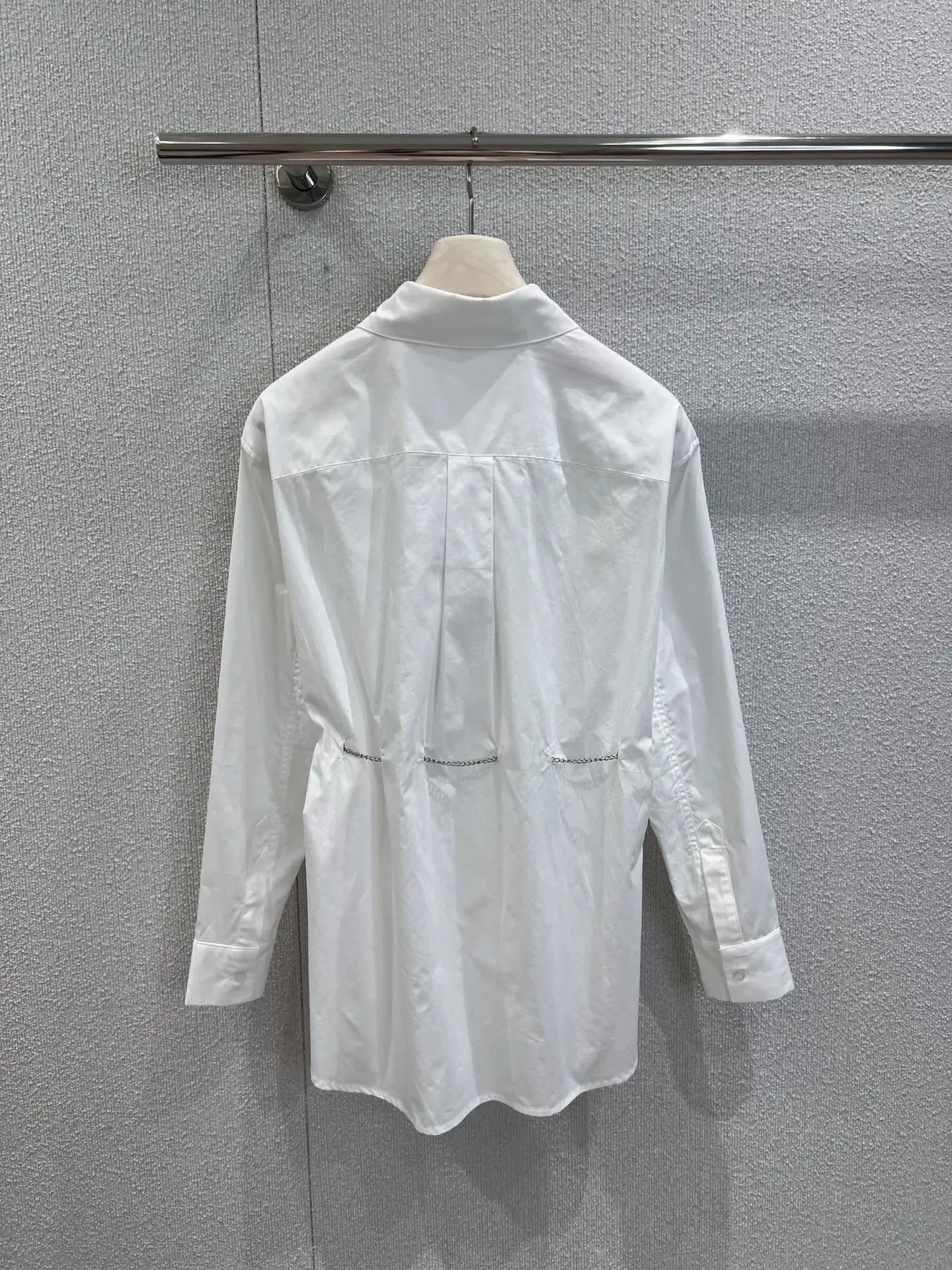 Linen Slim Fit Women Long Sleeve Shirt For Spring Season
