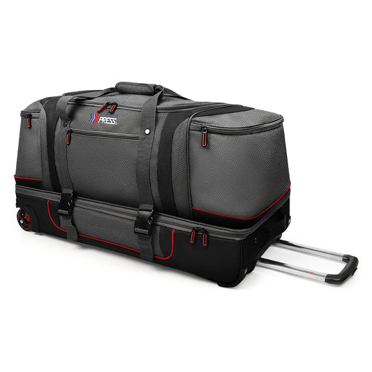 Rolling Duffel Bag With Wheels Travel Luggage Handle