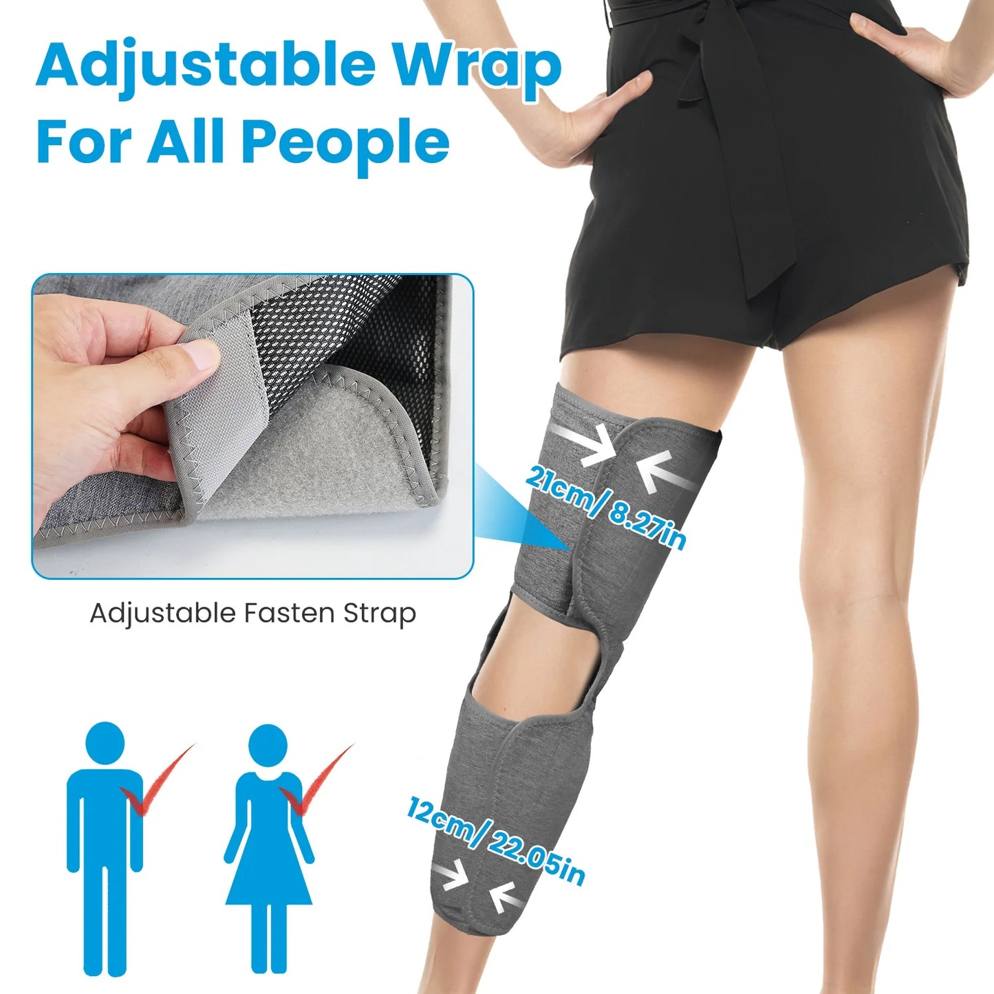 Smart Leg Massager Airbag Kneading Vibration Calf Massage Device