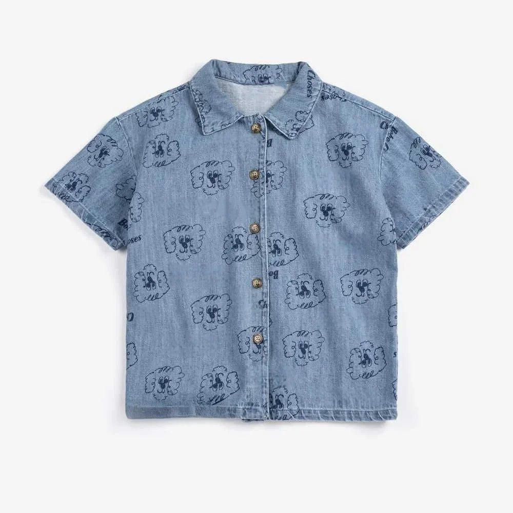 Children's Shirts & Shorts 2026 Summer New Arrivals Cartoon Fashion Boys' Short-Sleeve Cotton