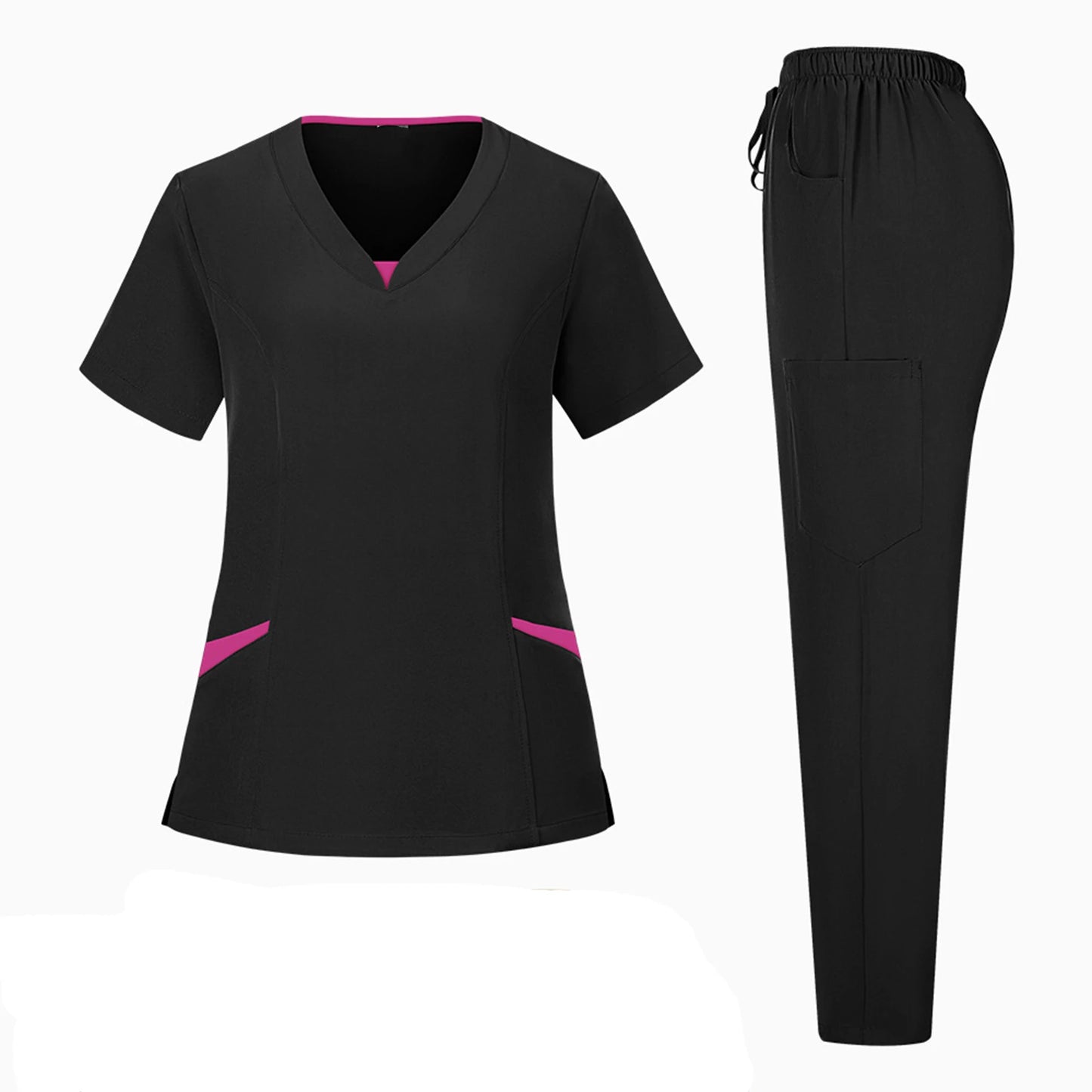 Wholesale Anti-Wrinkle Comfortable Nursing Uniforms Men Unisex Scrubs Suit