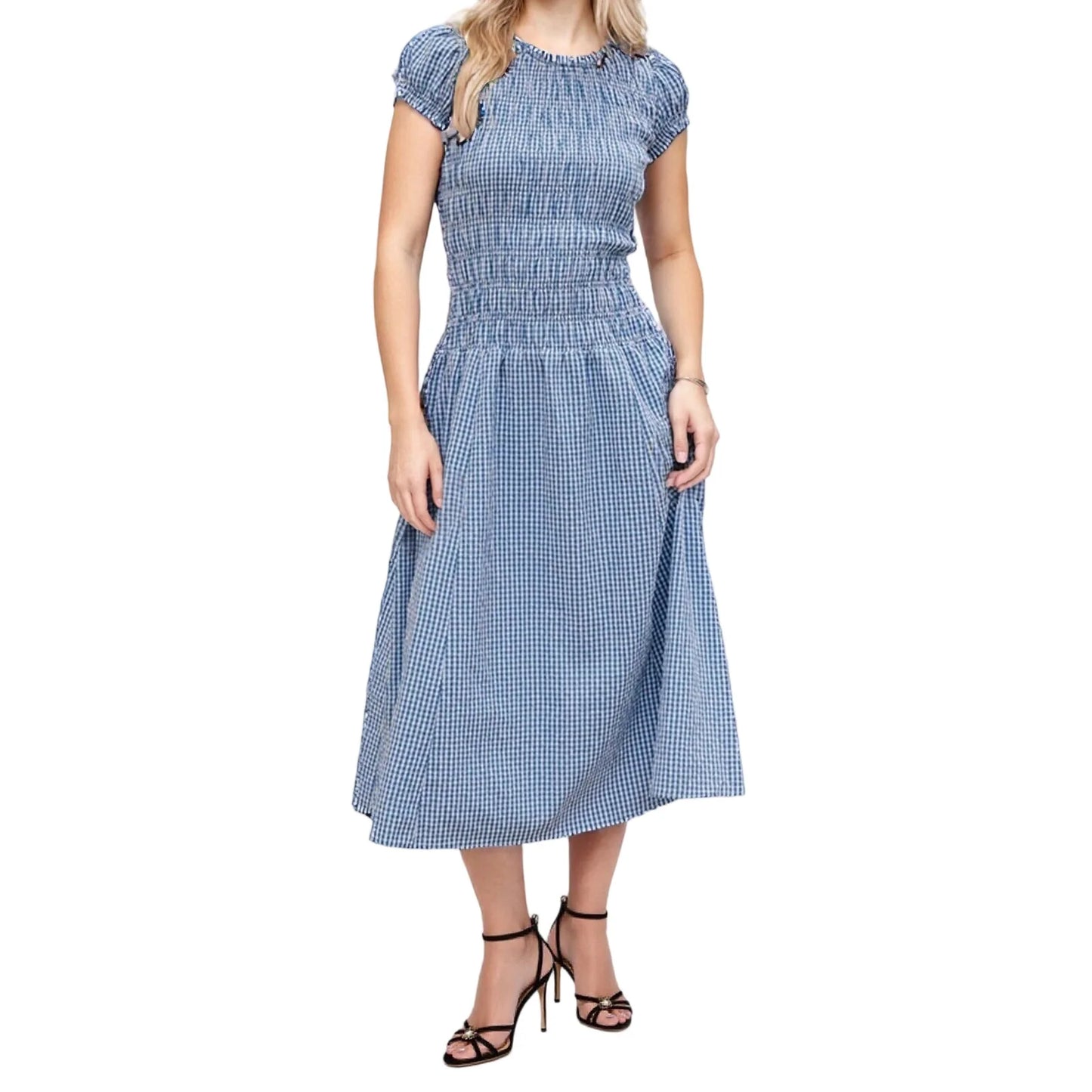 Women s Floral Print Maxi Dress Off Shoulder Ruffle Sleeve Boho Long Dress