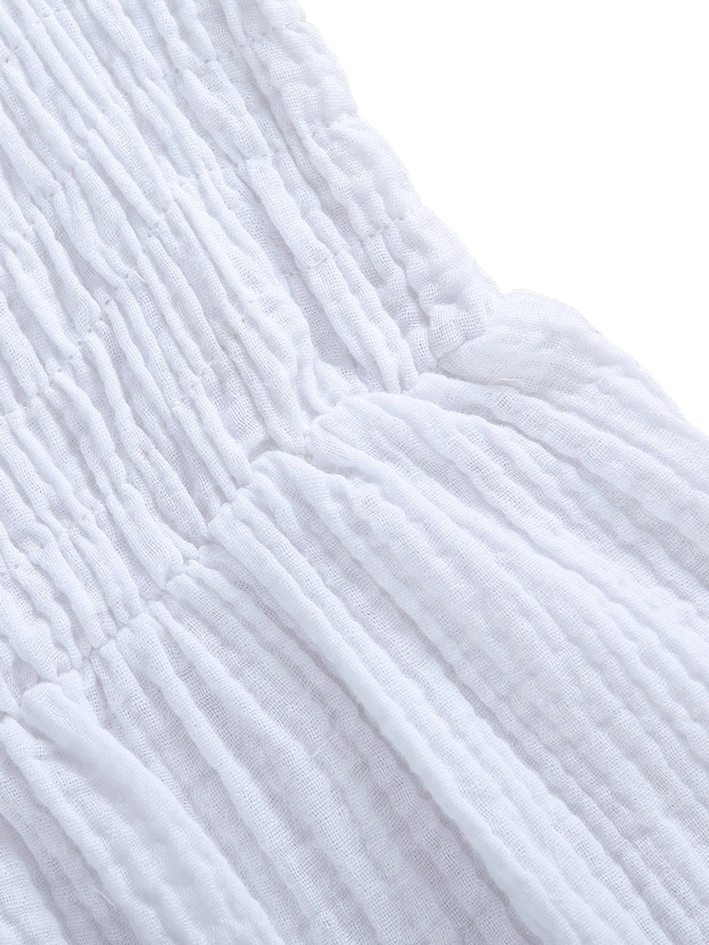 Adorable Baby Girls Sleeveless Romper Set with Matching Headband Cute Ruffled Jumpsuit