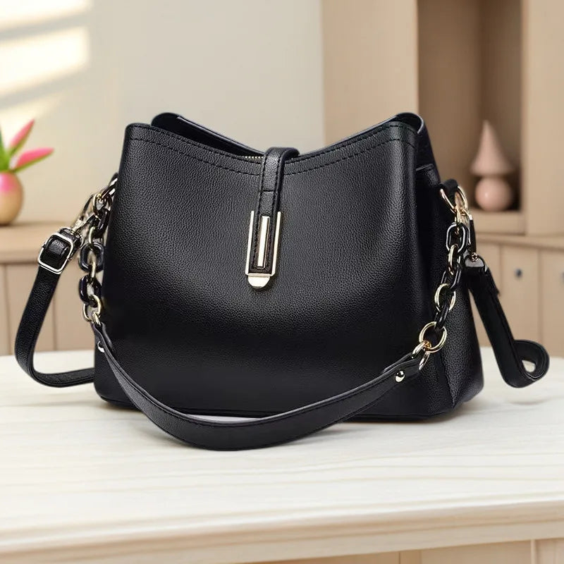 Trendy Minimalist Design Women’s Handbag – Stylish & Versatile Shoulder & Crossbody Bag