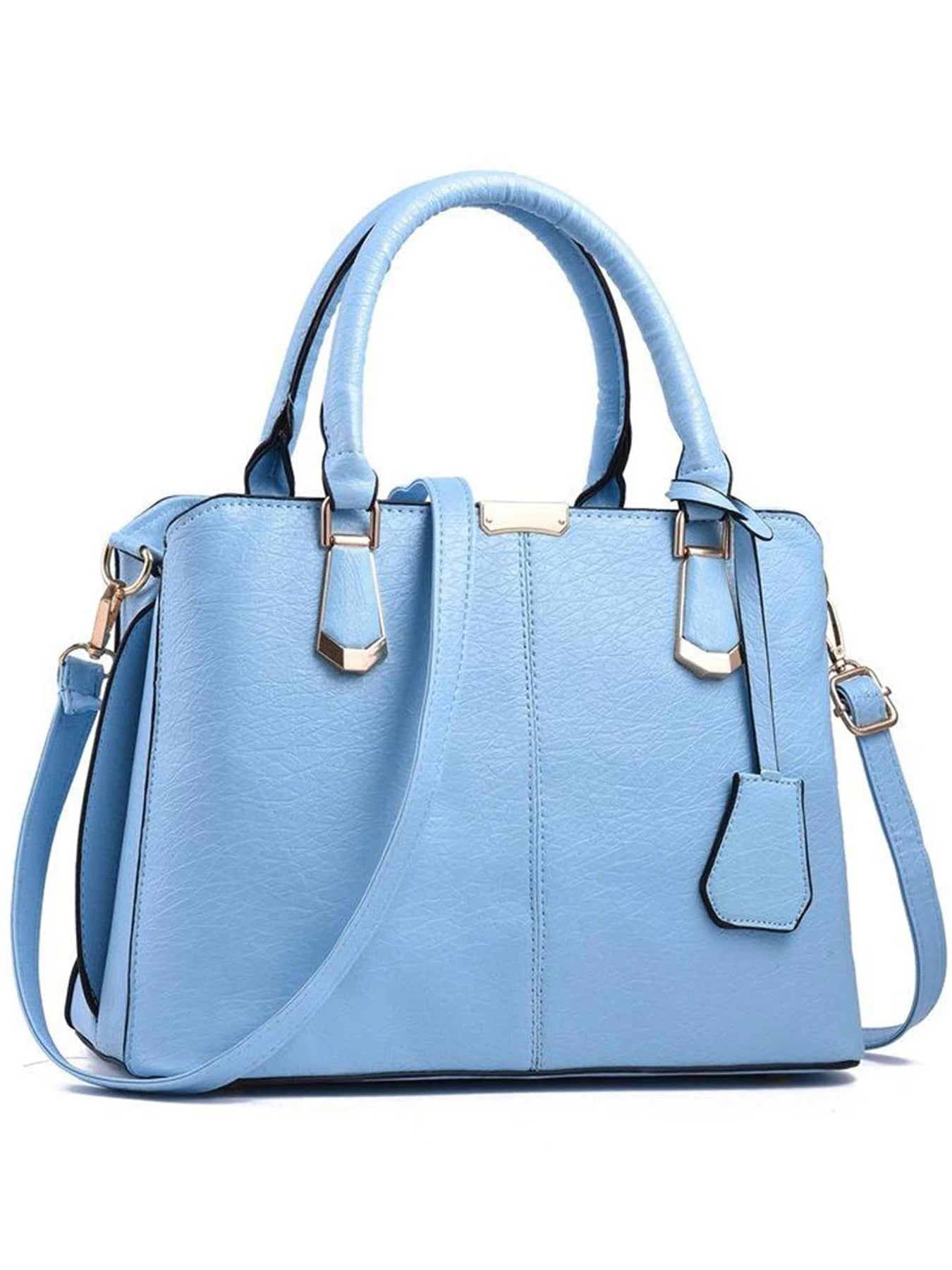 PahajimFashionWomenHandbagsPU LeatherAdjustableHandleSatchelShoulderBags