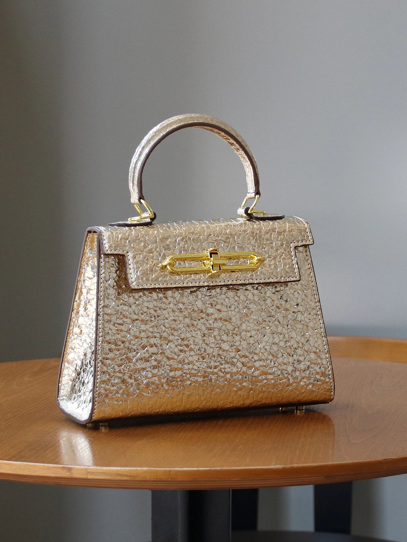 portable fashion handbag temperament bag stone handbag OL commuter Joker work bag