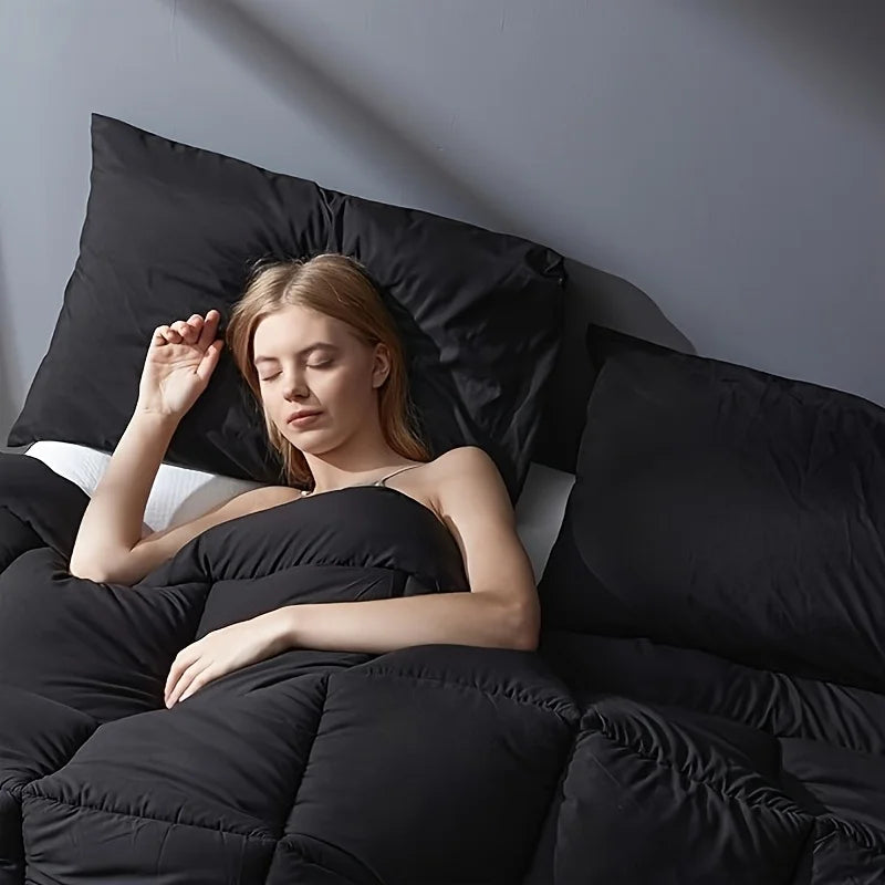 Full Size Bed Comforter Set Soft Breathable All Seasons Bedding