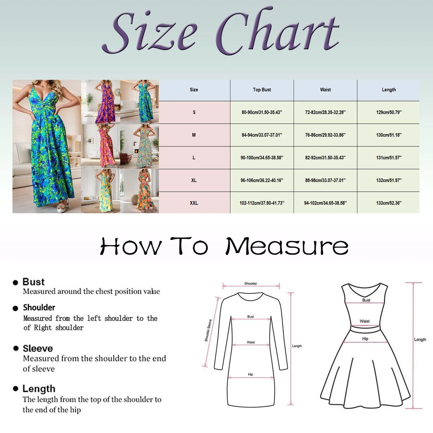 Strappy Boho Beach Long Dress 2024 Women's Summer V Neck Slim Sleeveless