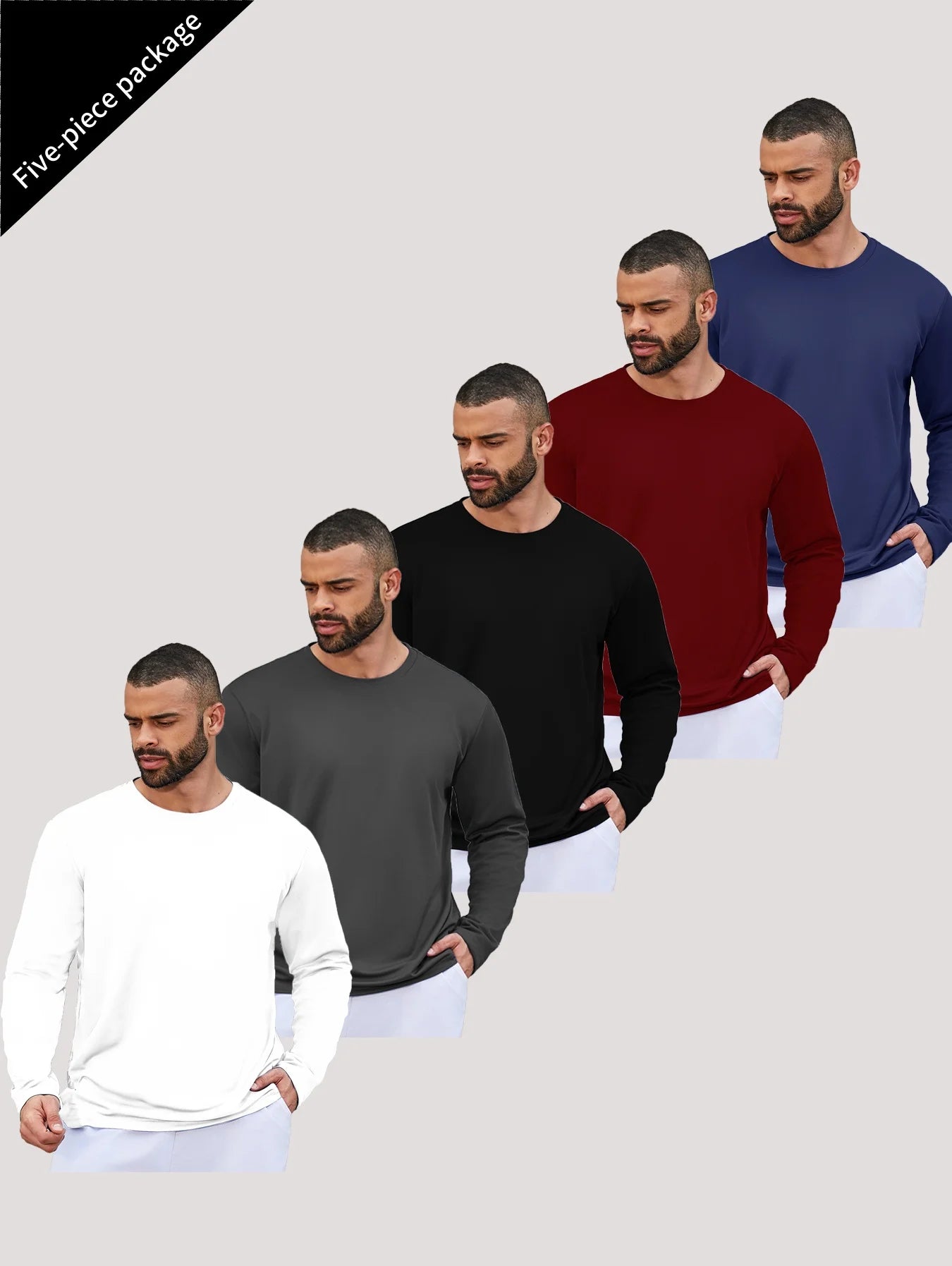 Men's Speed Dry Long Sleeve Running Shirt For Fishing