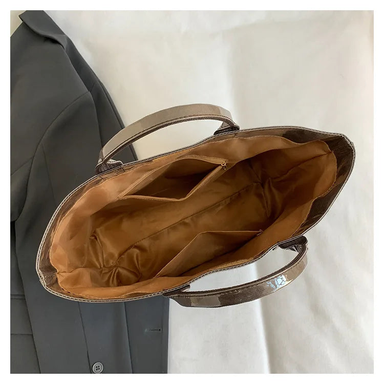 Leisure Commuting Tote Bag Large Capacity Handbag Casual