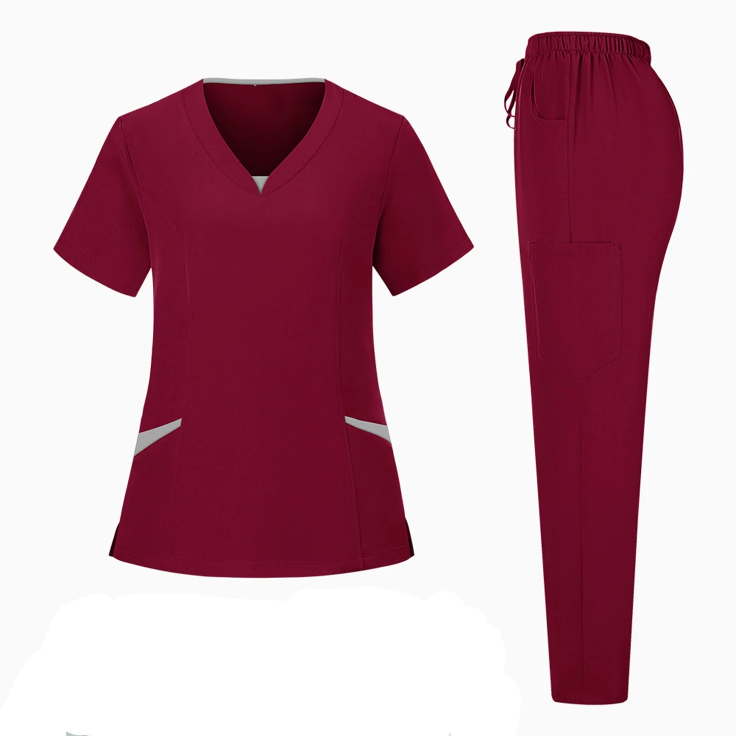 Wholesale Anti-Wrinkle Comfortable Nursing Uniforms Men Unisex Scrubs Suit