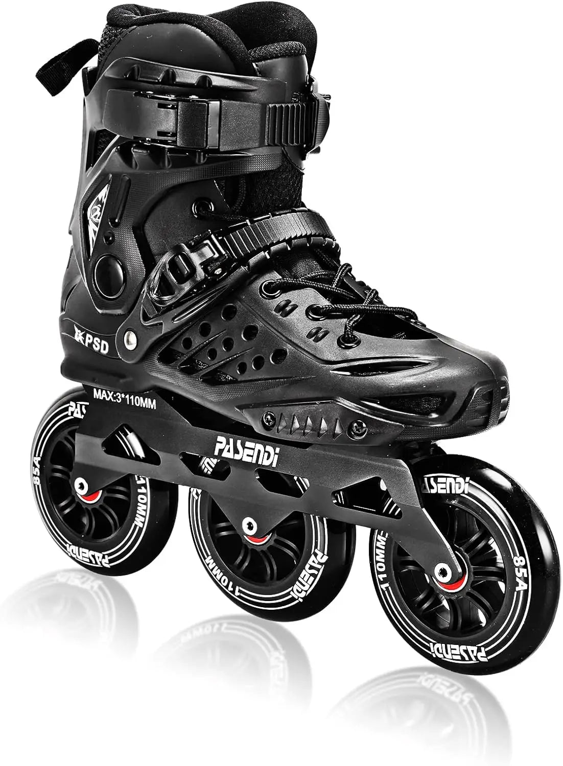 Professional Wheels Inline Skates Outdoor Fitness Single Row Inline Skates for Women Men Removable and Split Inner Boots Skates