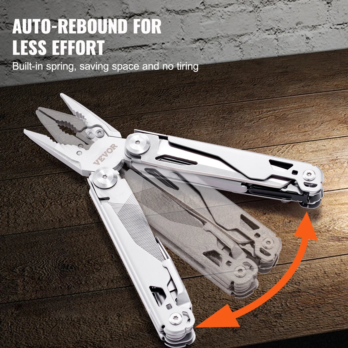 VEVOR 16 17-In-1 Multitool Pliers