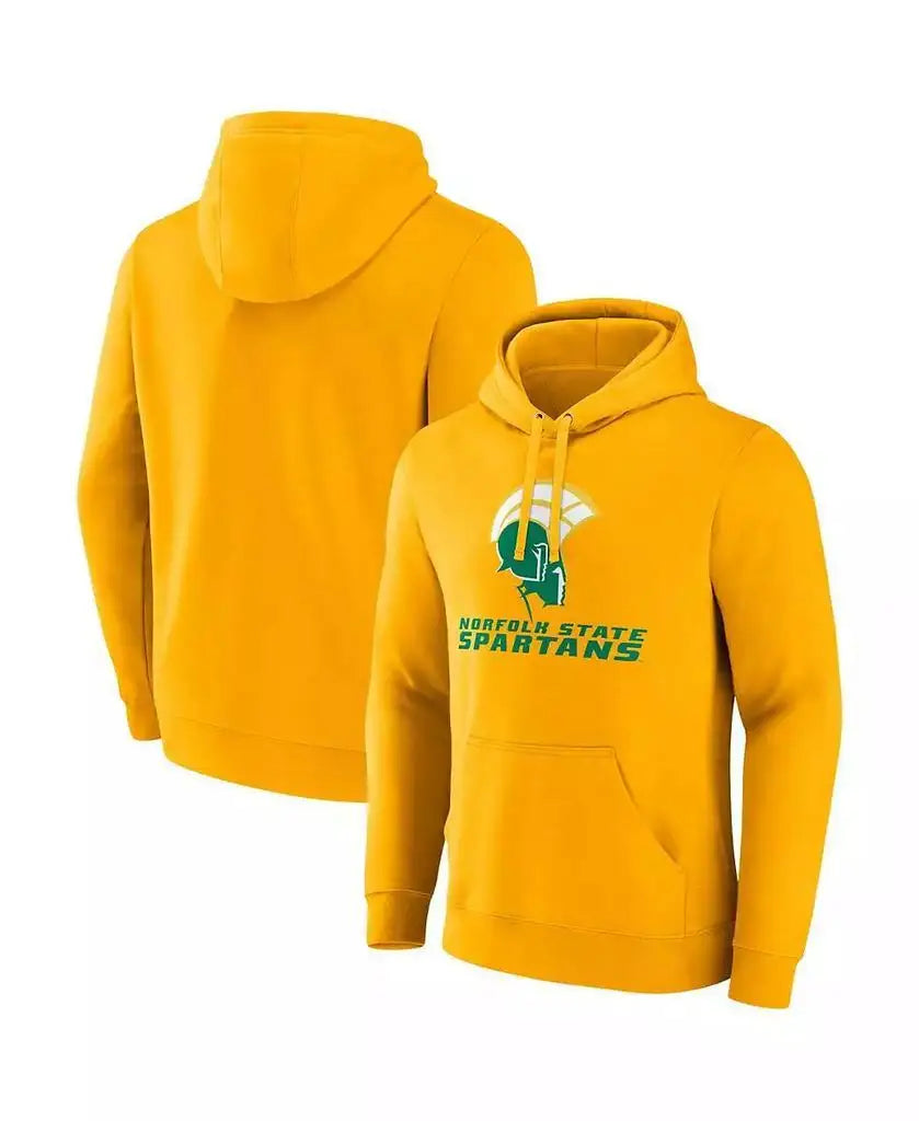 Fanatics | Men's Gold Norfolk State Spartans Primary Logo Pullover Hoodie