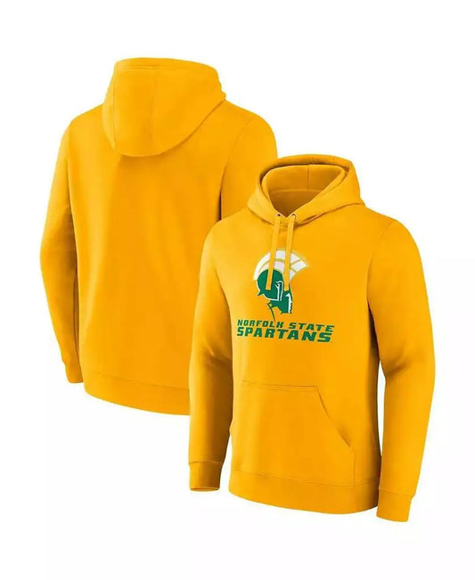 Fanatics | Men's Gold Norfolk State Spartans Primary Logo Pullover Hoodie