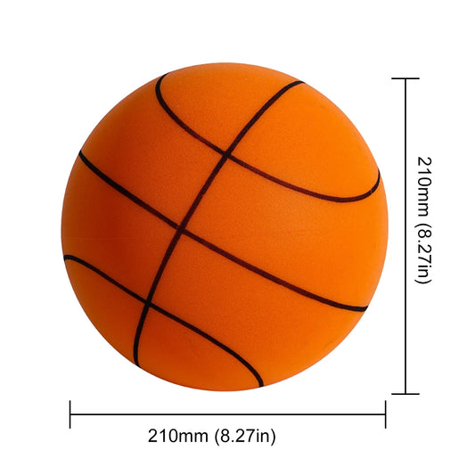 18/21/24CM Kids Bouncing Mute Basketball Squeezable Mute Bouncing