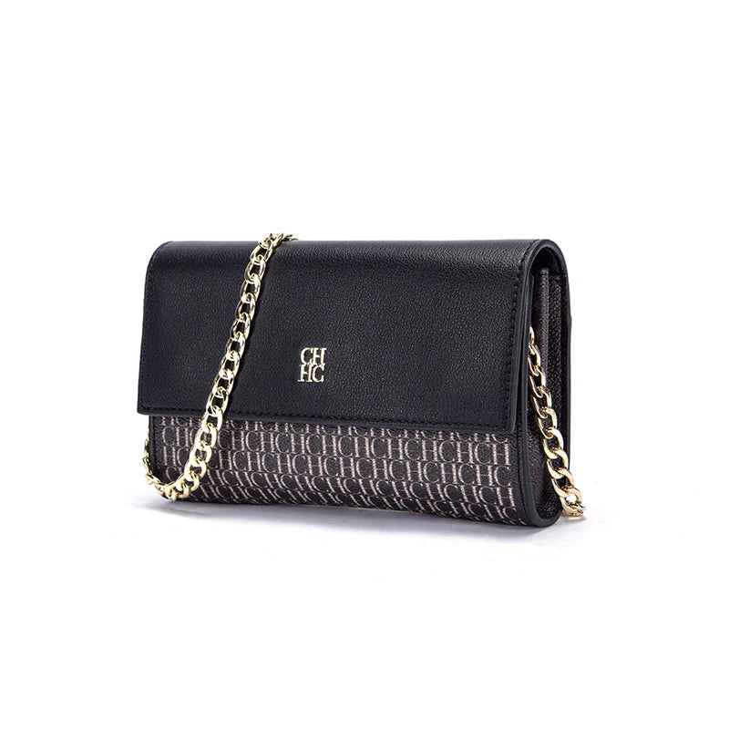 Minimalist Fashionable Exquisite Women's Shoulder Bag with Chain Shoulder Strap