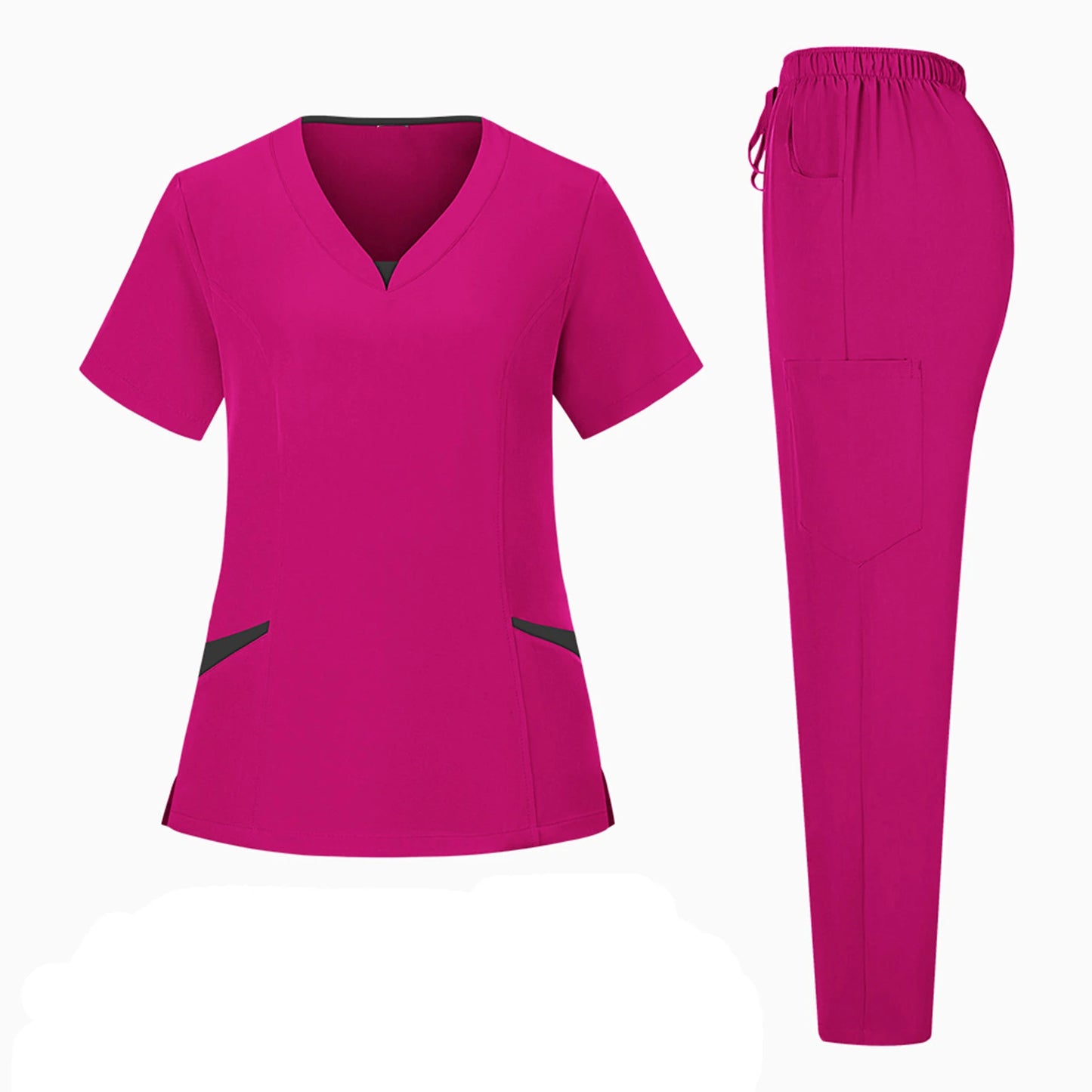 Wholesale Anti-Wrinkle Comfortable Nursing Uniforms Men Unisex Scrubs Suit