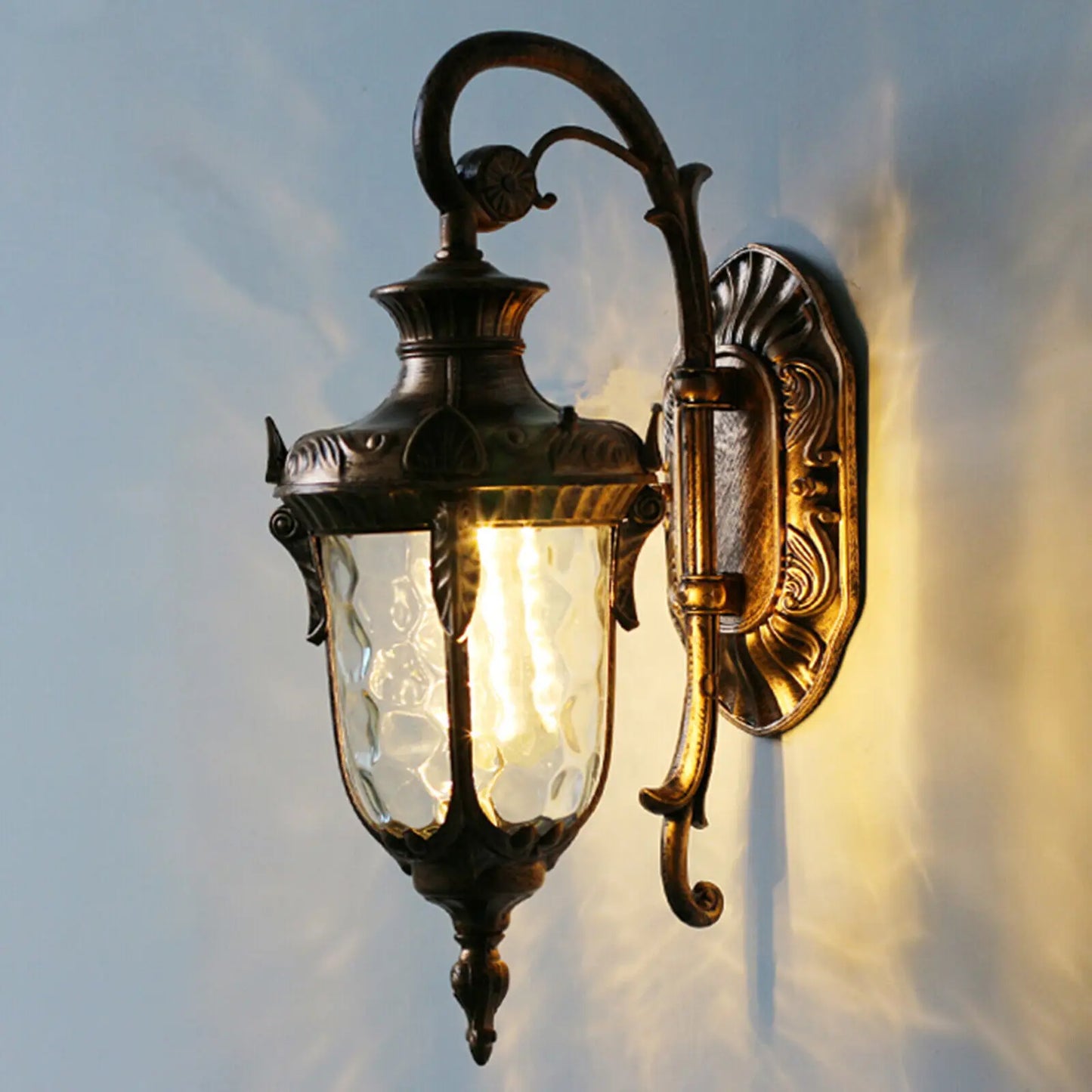 LOYALHEARTD Outdoor Wall Light Fixture Exterior Waterproof Sconce