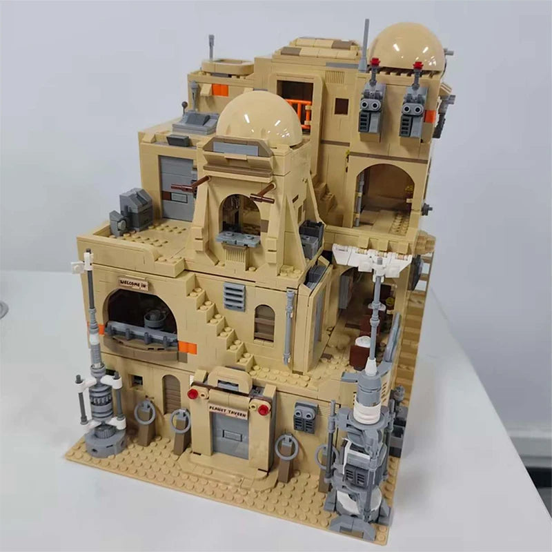 MOC Planet Tavern Building Blocks Set Compatible With LEGO Bricks