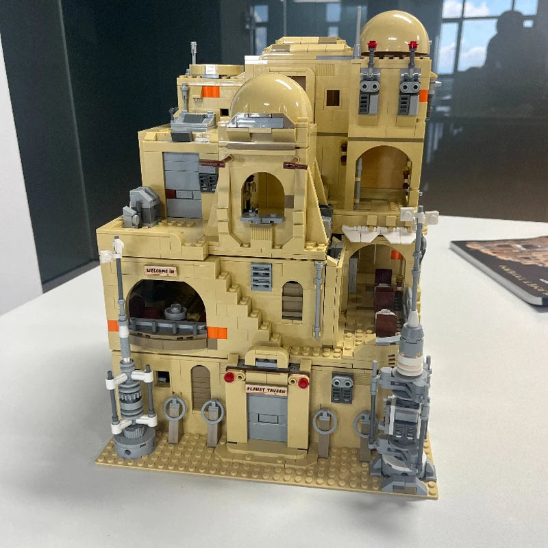 MOC Planet Tavern Building Blocks Set Compatible With LEGO Bricks
