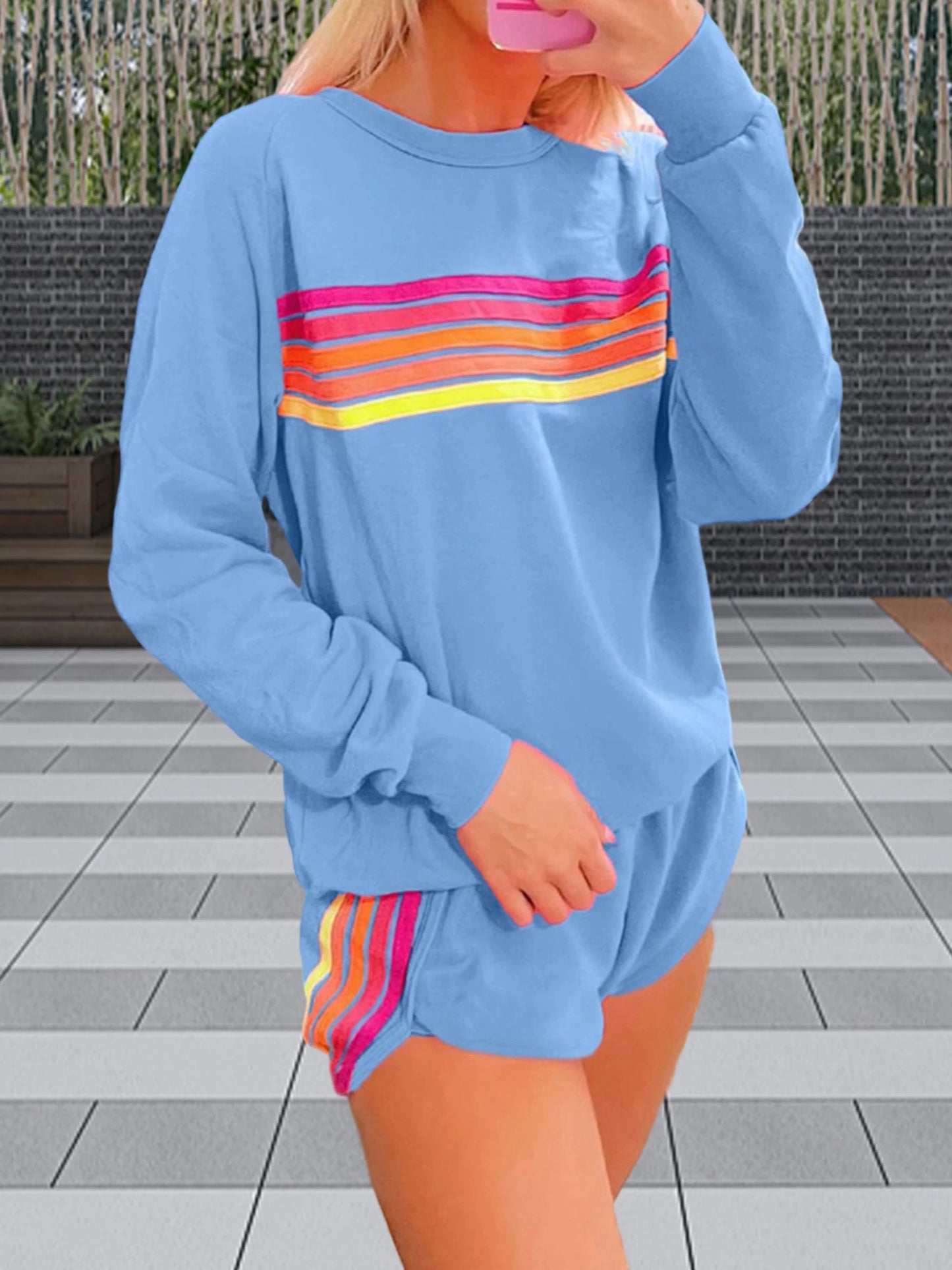 Velvet Womens 2 Piece Lounge Set Hoodie And Jogger Pants