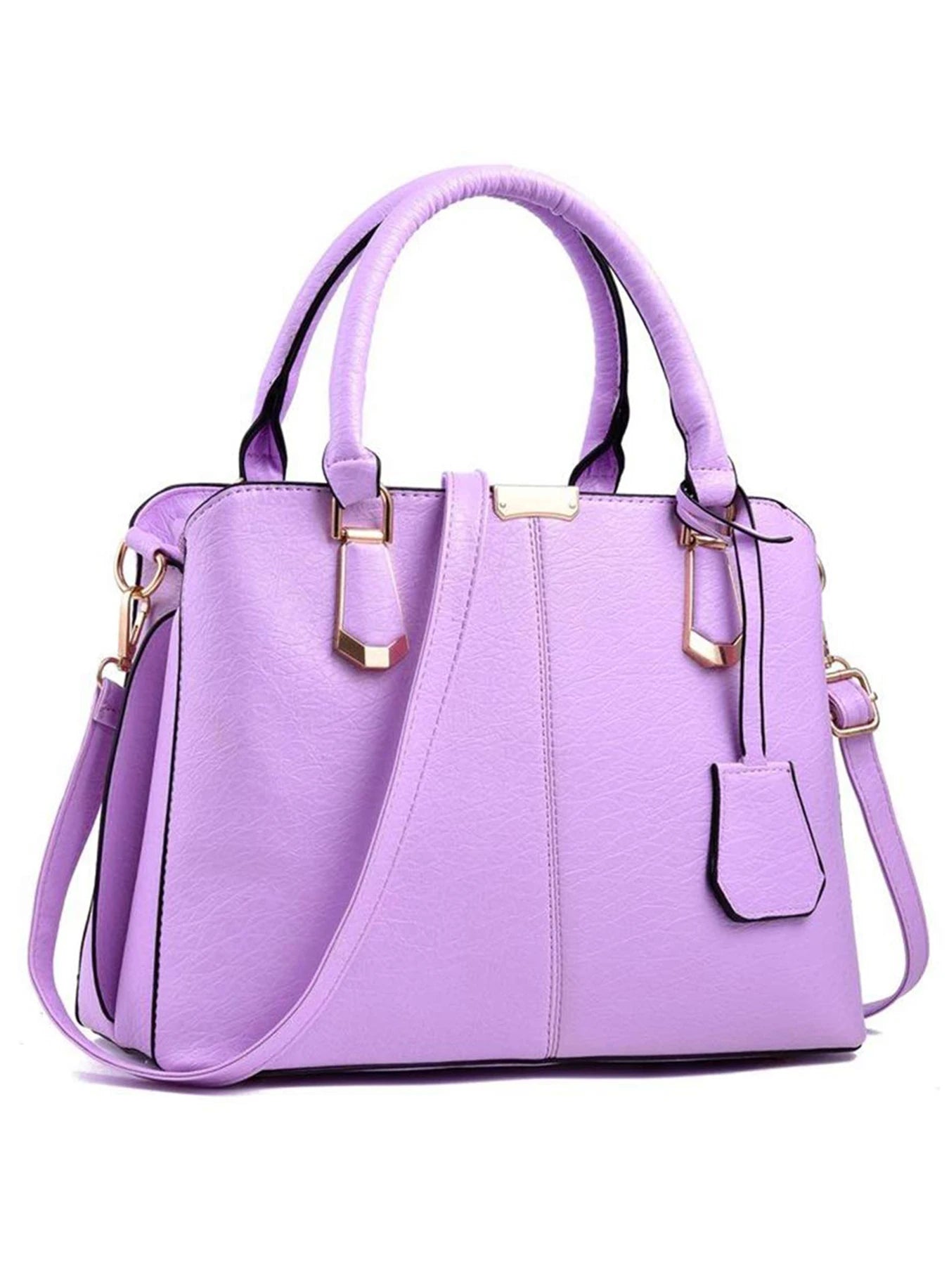 PahajimFashionWomenHandbagsPU LeatherAdjustableHandleSatchelShoulderBags