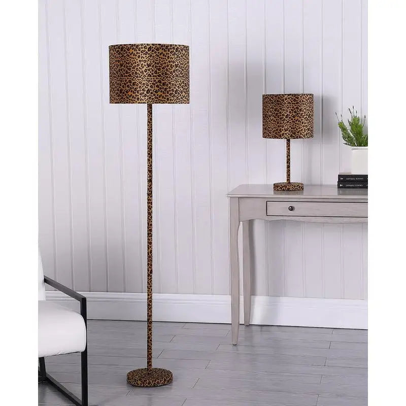 Faux Suede Desk Lamp Metal Modern Design Solar Powered
