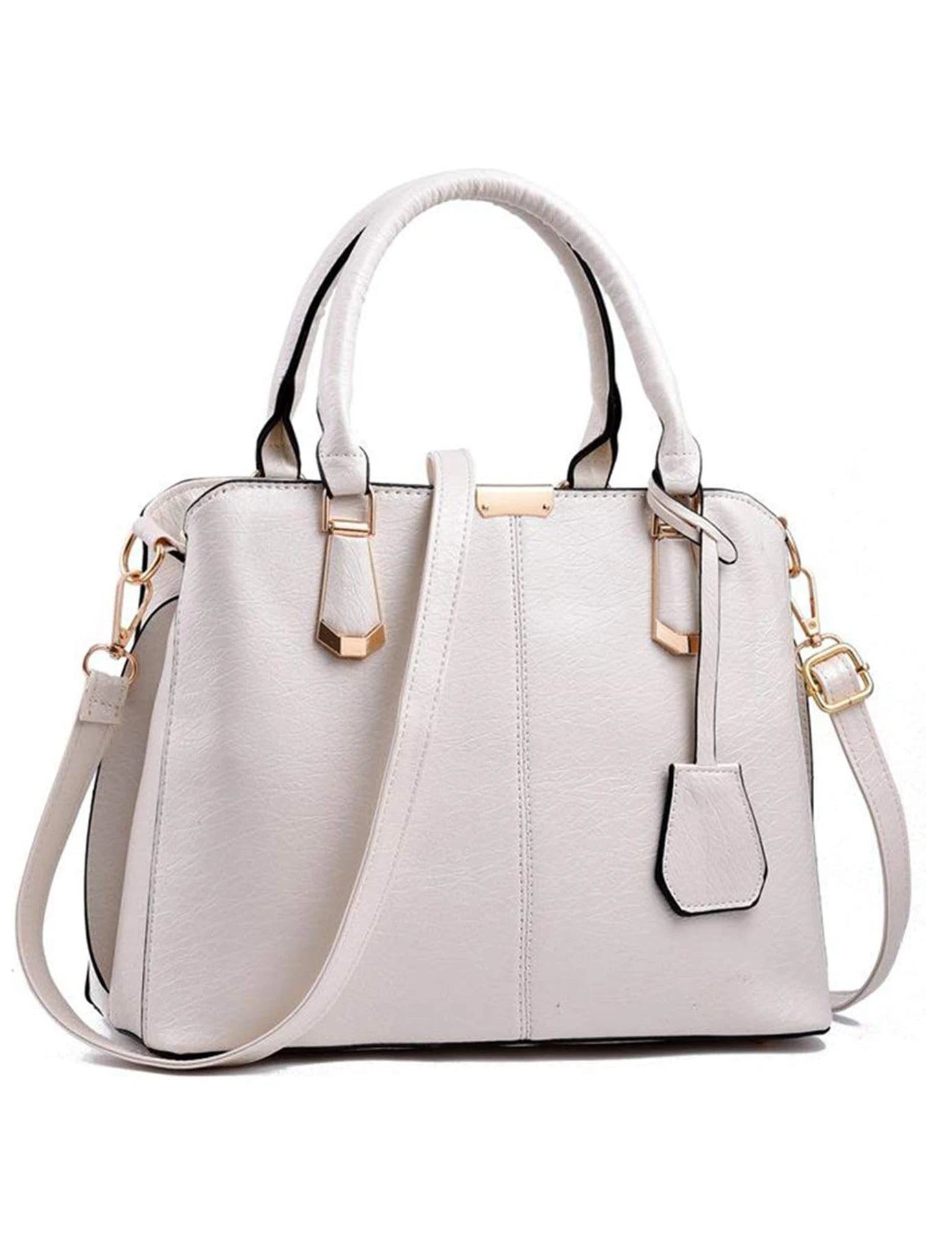 PahajimFashionWomenHandbagsPU LeatherAdjustableHandleSatchelShoulderBags