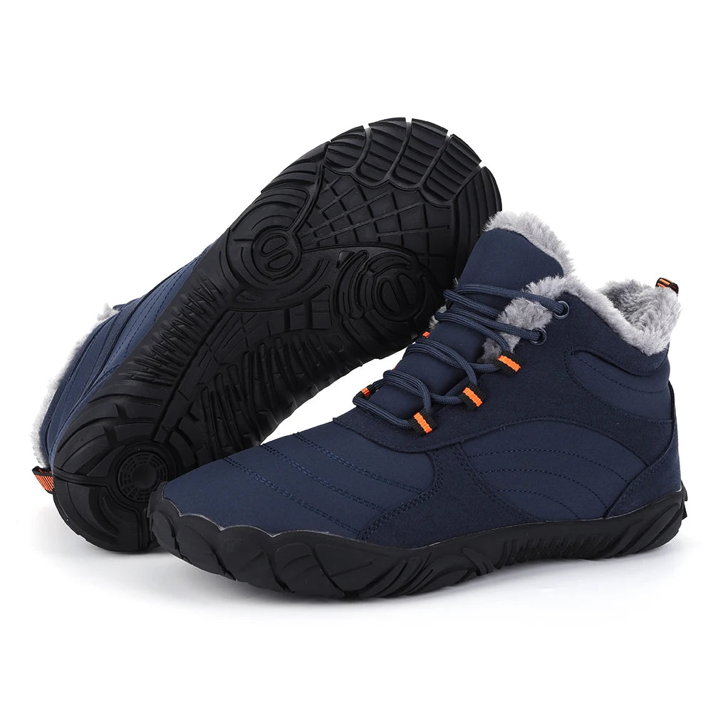 Ankle Boots Plush Warm Snow Shoes Non-slip Sneakers