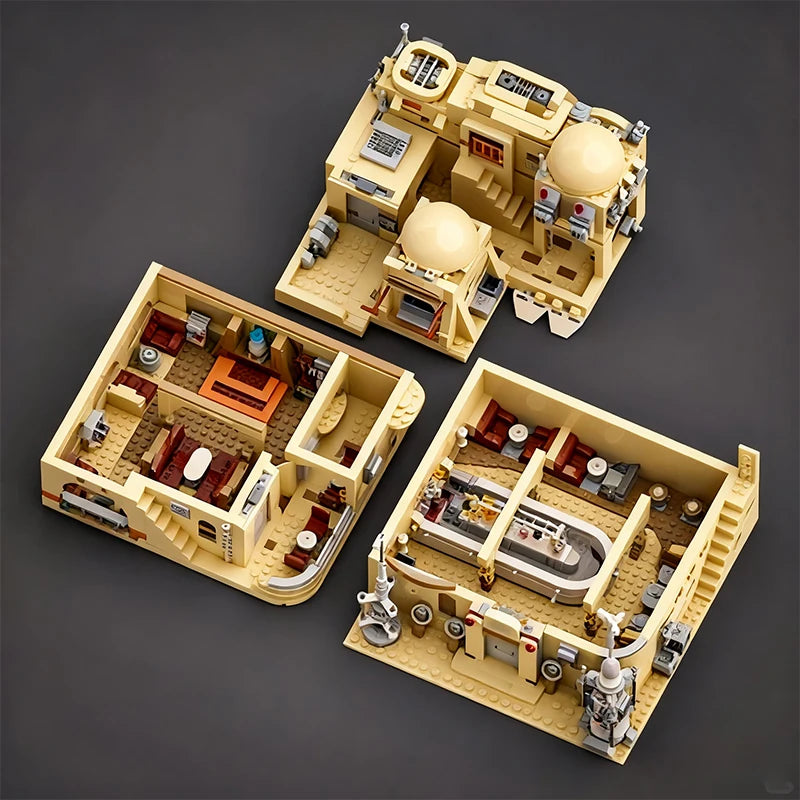 MOC Planet Tavern Building Blocks Set Compatible With LEGO Bricks