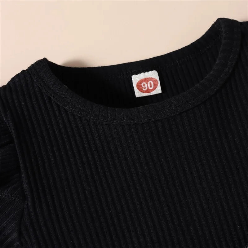 Girls Summer Dress Sleeveless Floral Printed Ruffled Bowknot