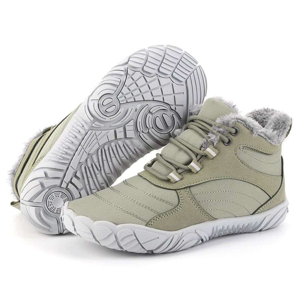 Ankle Boots Plush Warm Snow Shoes Non-slip Sneakers