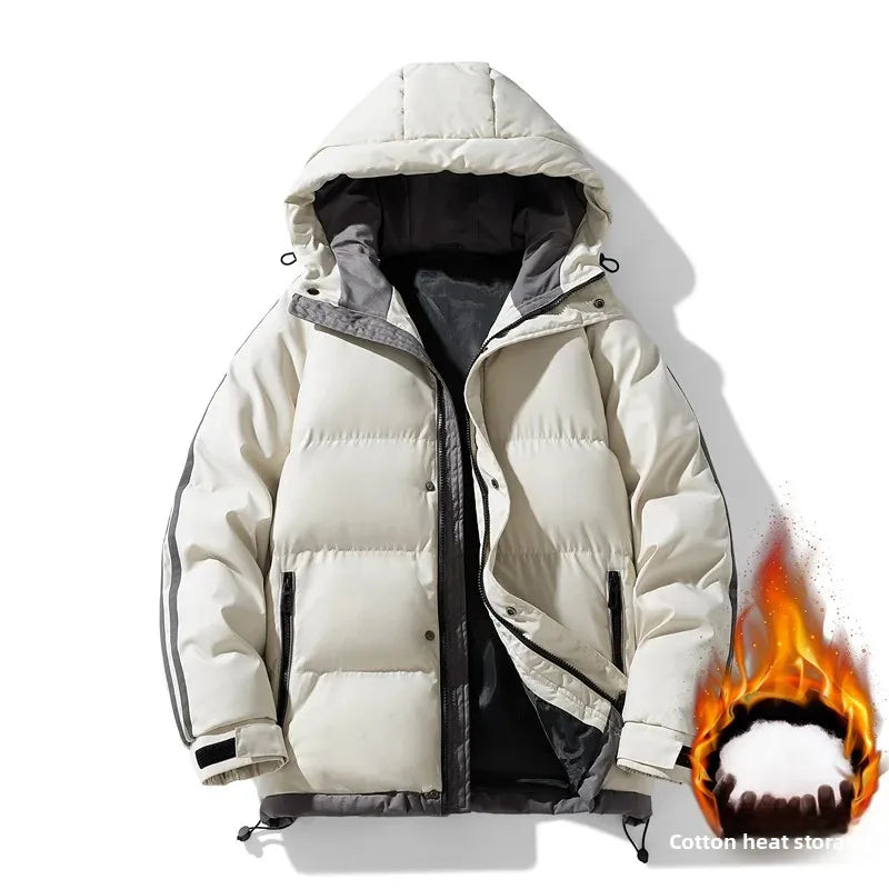 Men's Thickened Cotton Jacket Hot Sale Of The Season Winter New Style Casual