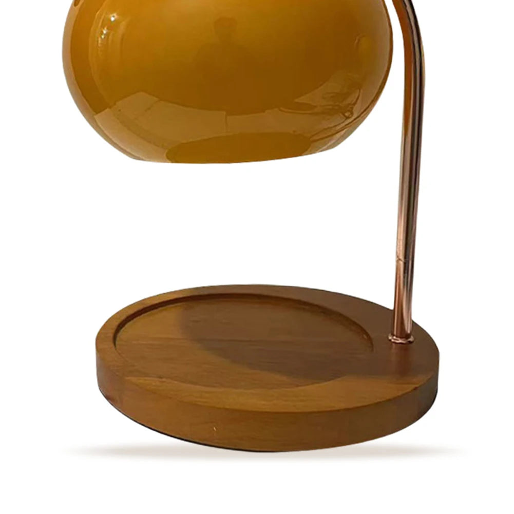 Wooden Base Candle Warmer Lamp With Timer Nordic Wax Candles