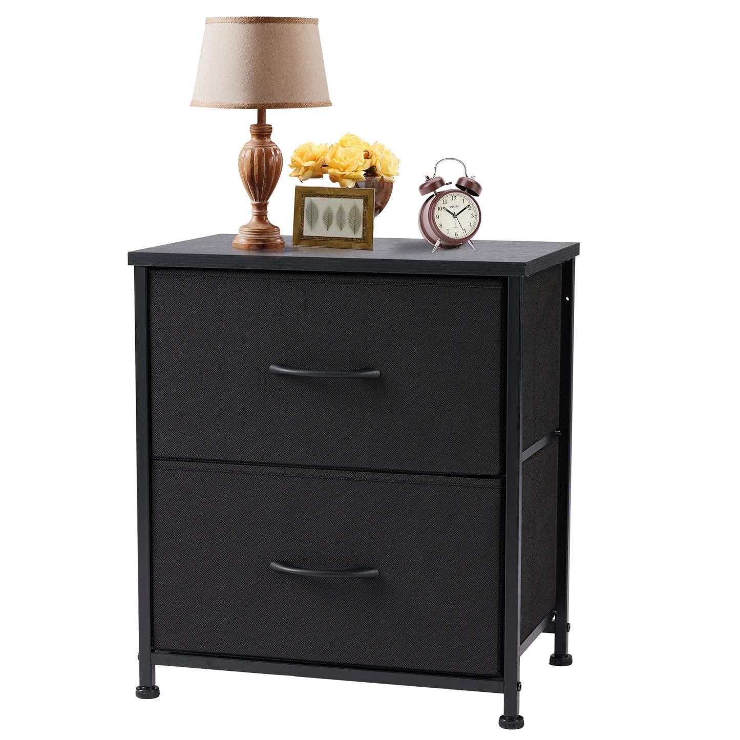 JHK Nightstand Bedside Coffee Sofa Tea Table Storage Closet Chest