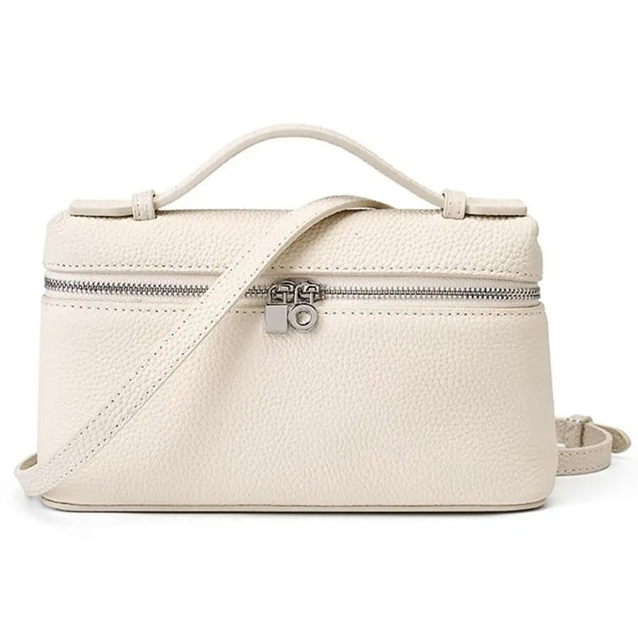 Small TopHandle Pouch Purse Designer Shoulder Handbag Quiet Luxury Leather Trendy Purse